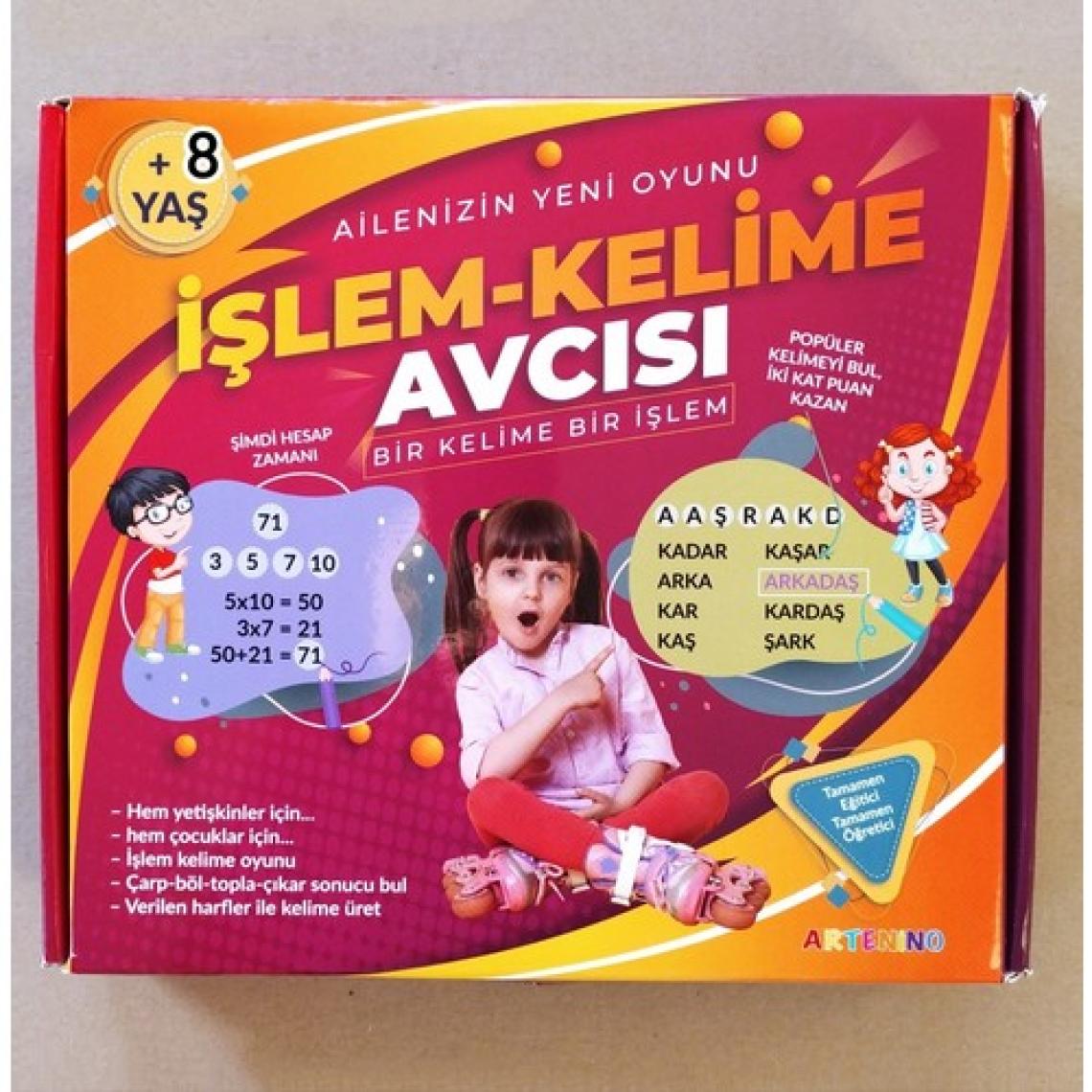 Artenino Işlem Kelime Avcısı+9yaş Çarpma Bölme