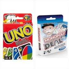 Elux Uno Klasik ve Monopoly 2'si Bir Arada
