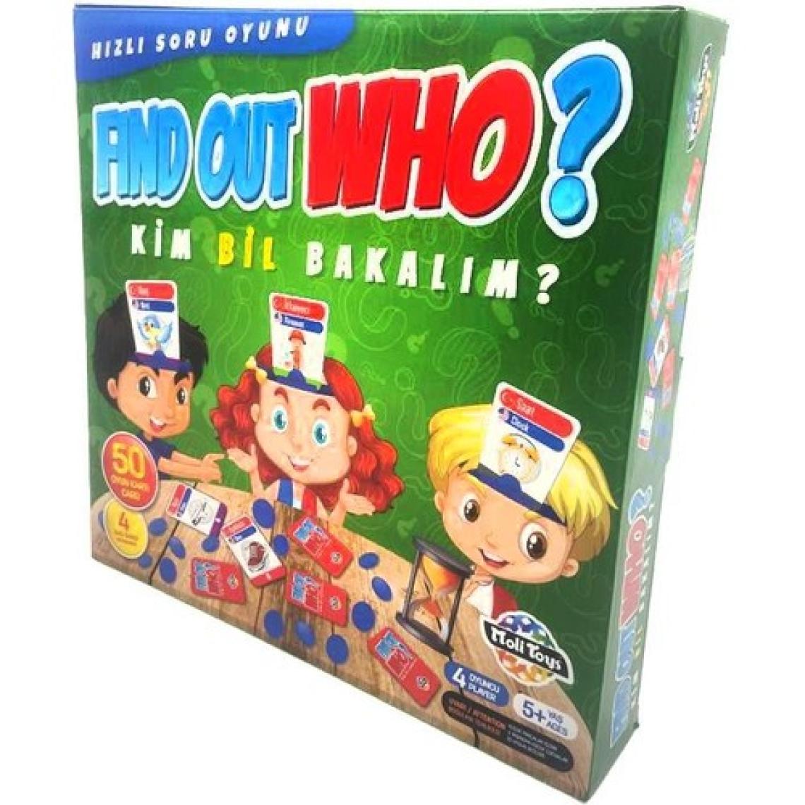 Molitoys Kim Bil Bakalım Bilgi ve Zeka Oyunu(Find Out Who)