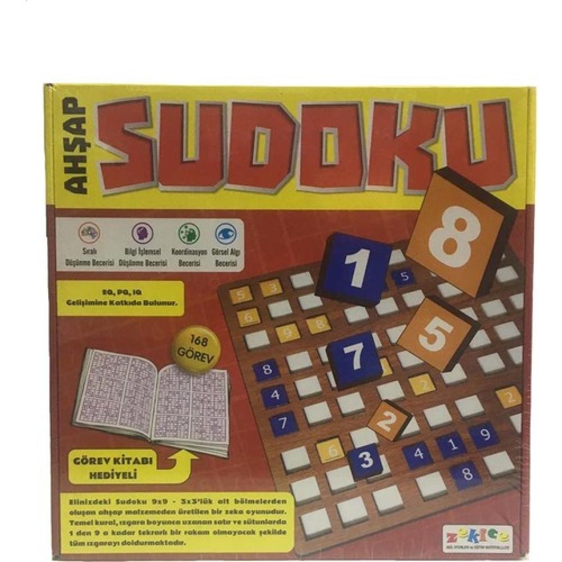 Zekice Ahşap Sudoku - Zeka ve Strateji Oyunu