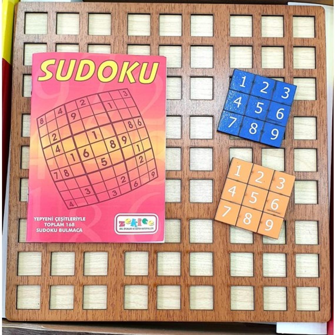 Zekice Ahşap Sudoku - Zeka ve Strateji Oyunu