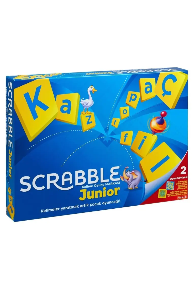 Scrabble Y9733 Scrabble Junior Türkçe / 6-10 Yaş