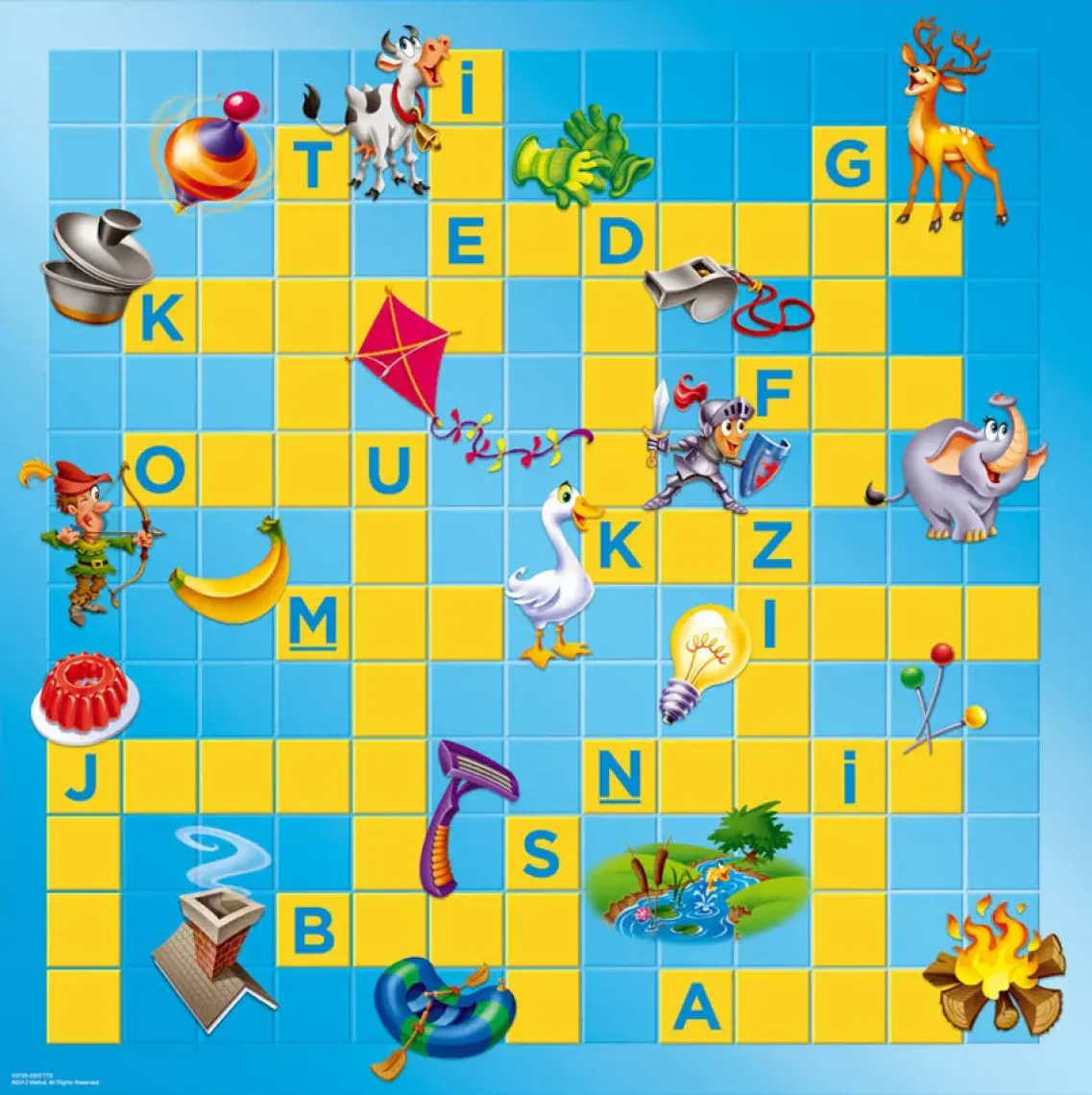 Scrabble Y9733 Scrabble Junior Türkçe / 6-10 Yaş