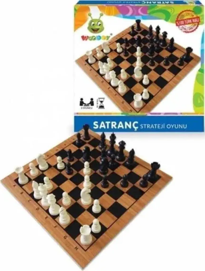 Karsan 086KR Woodoy Satranç Takımı
