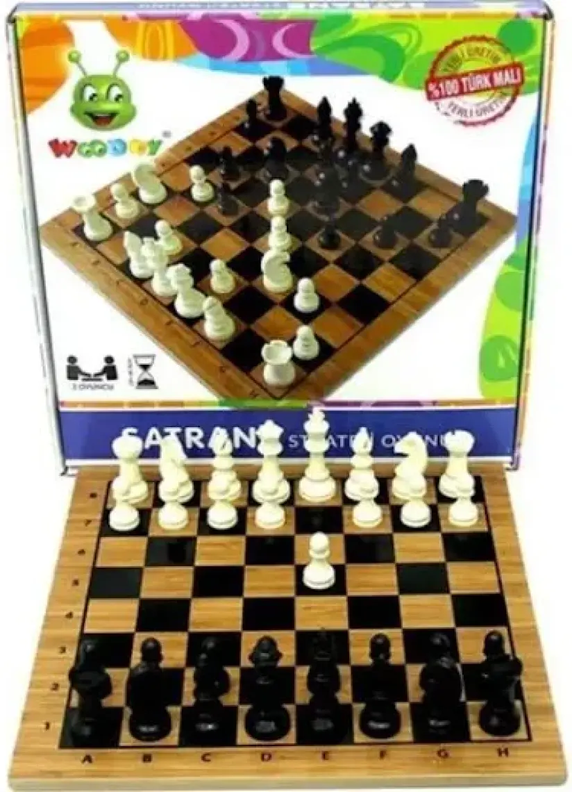 Karsan 086KR Woodoy Satranç Takımı