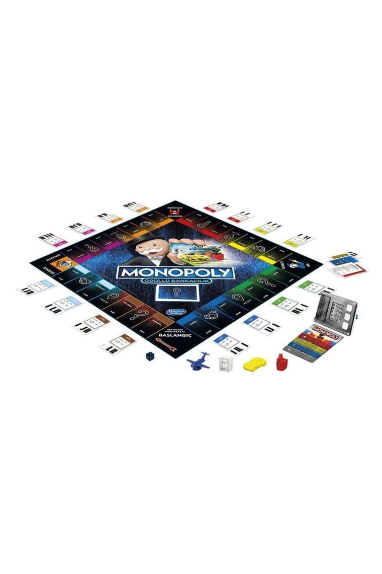 E8978 Monopoly Ödüllü Bankacılık/ Hasbro Gaming +8 Yaş