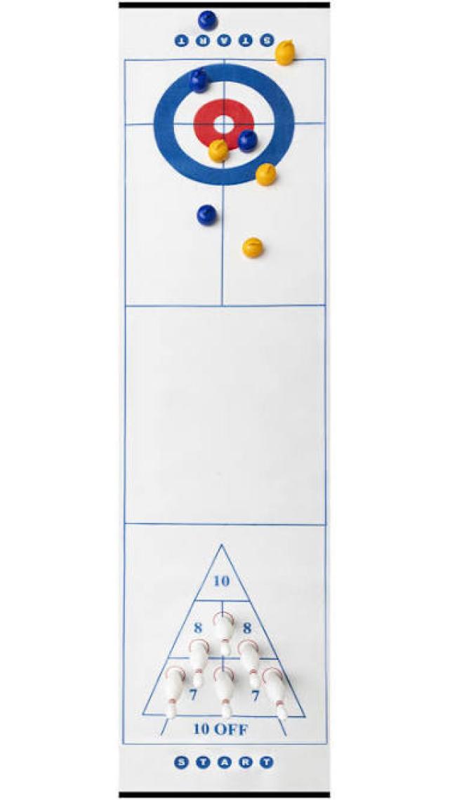 3 In 1 Curling Masa Oyunu