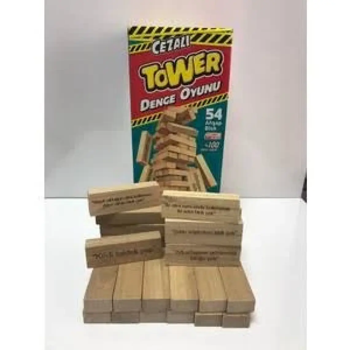 Tower Cezalı Denge Oyunu 54 Parça