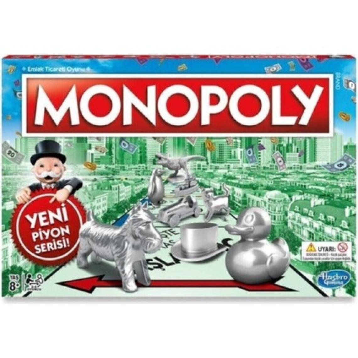 Monopoly Klasik Yeni Piyon Serisi Kutu Oyunu