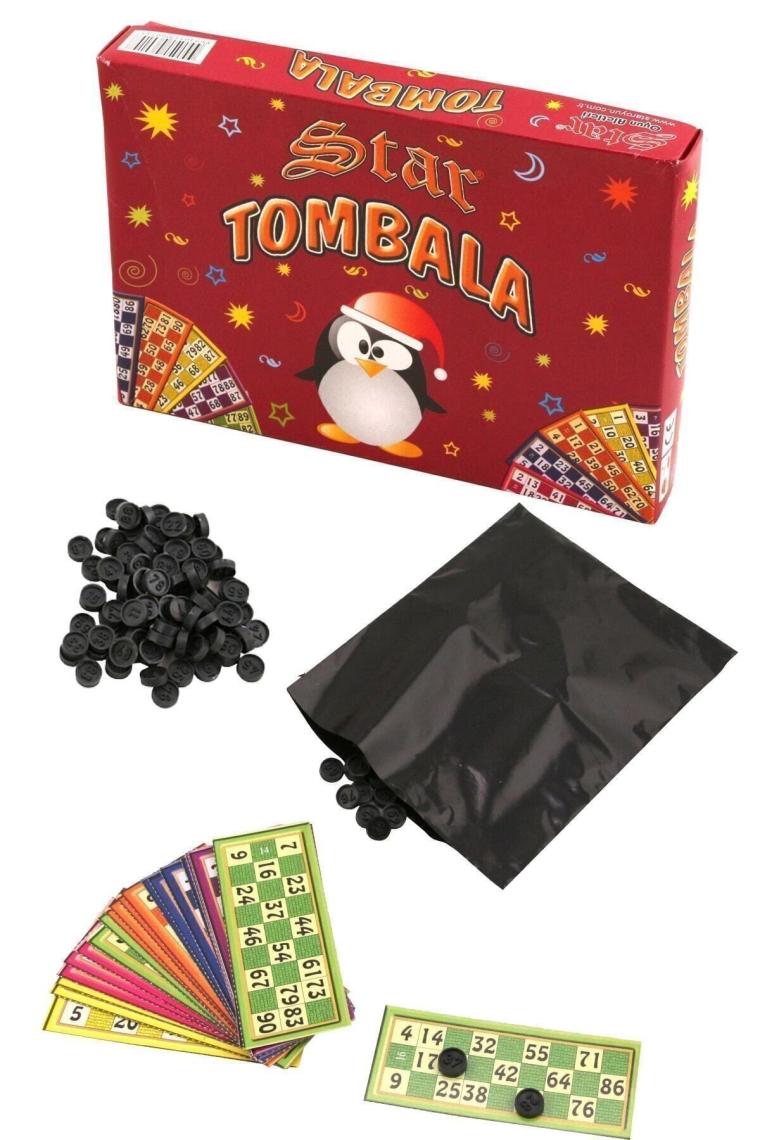 Kutulu Lüx Tombala Yılbaşı Oyunu 24 Kart Me096