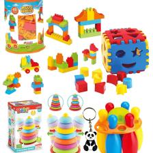 Bultak Boeling Sallanan Halkalar 62 Parça Lego Blok Eğitici Zeka Geliştirici Set Eğitici Set