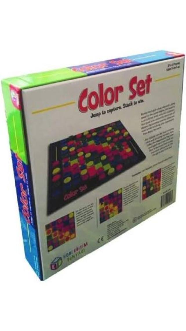 Hobi Eğitim Dünyası Color Set Skippity Zeka ve Strateji Oyunu