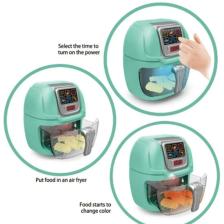 1017 Pilli Airfryer Oyuncak 9 Parça