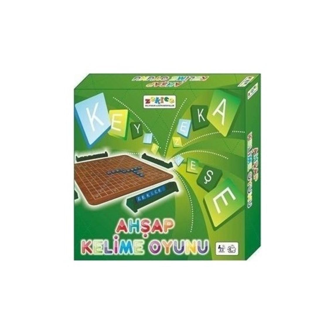 Zekice Ahşap Kelime Oyunu Scrable Kelime Türetme Oyunu