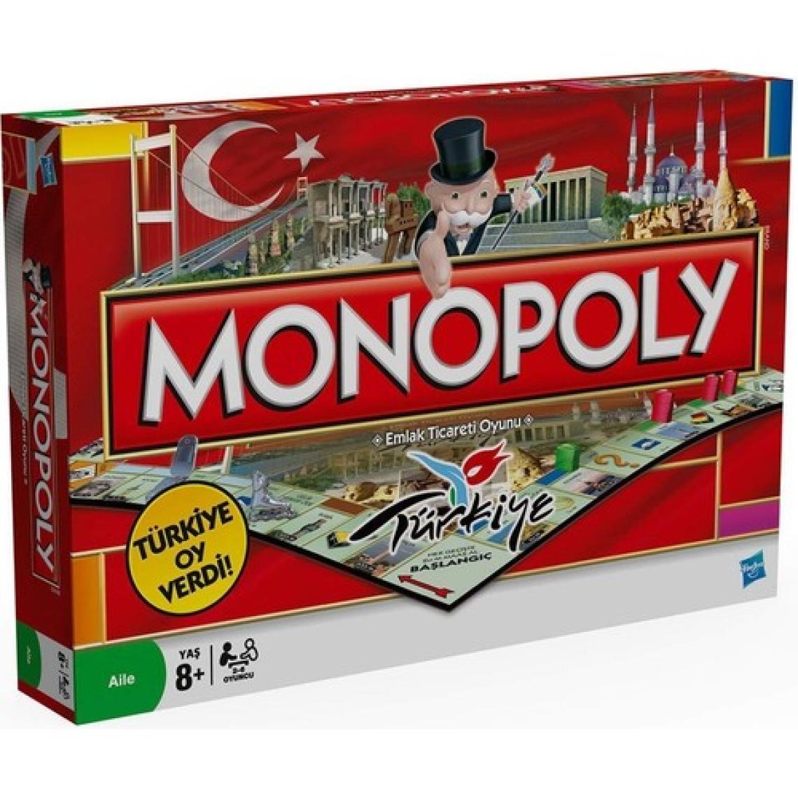 Monopoly 01610 Monopoly Türkiye / +8 Yaş