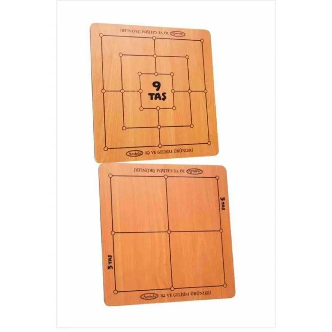 Artebella IQ Ve Gelişim Ürünleri 9 Taş / 3 Taş Oyunları 32X32 cm