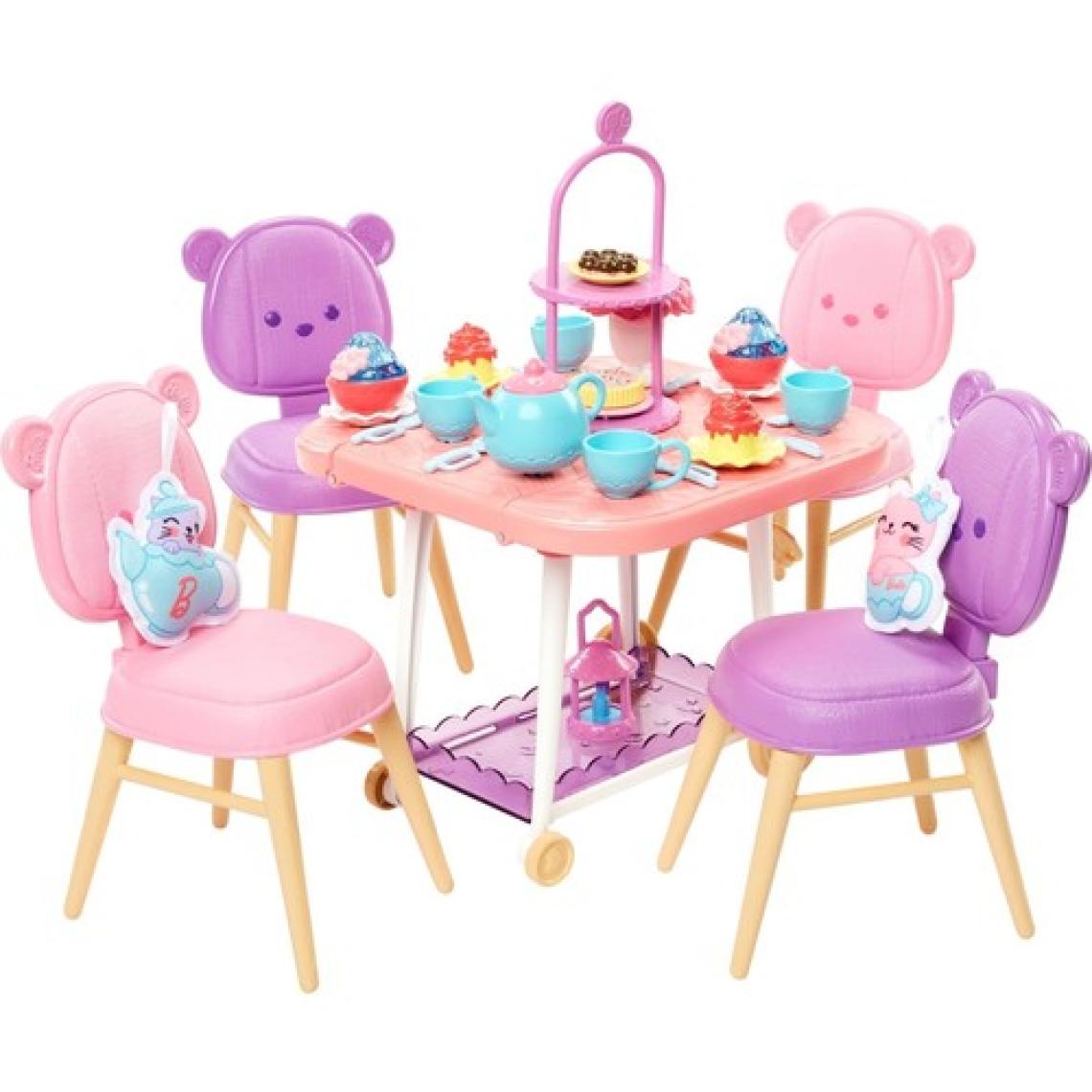 My First Barbie - İlk Barbie Bebeğim Çay Partisi Oyun Seti, 3 yaş ve üzeri, HMM65