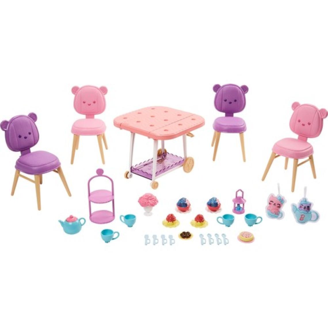 My First Barbie - İlk Barbie Bebeğim Çay Partisi Oyun Seti, 3 yaş ve üzeri, HMM65