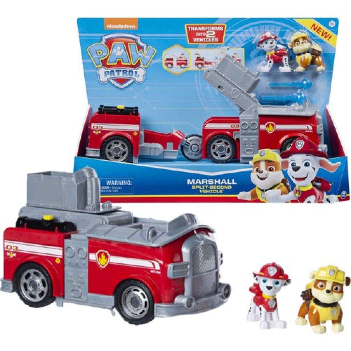 Paw Patrol 2 Si 1 Arada Dönüşebilen Araçlar
