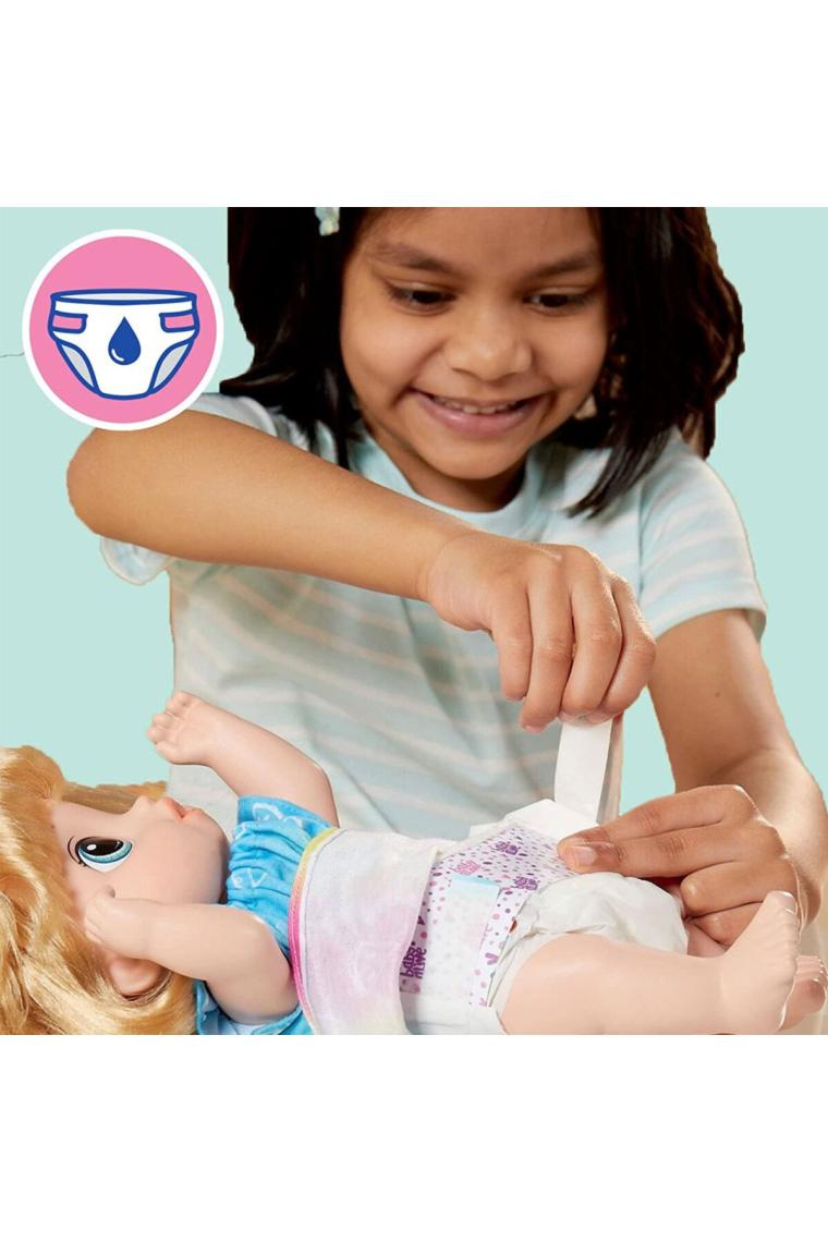 Baby Alive Bebeğimle Eğlenceli Yudumlar Sarışın F7356