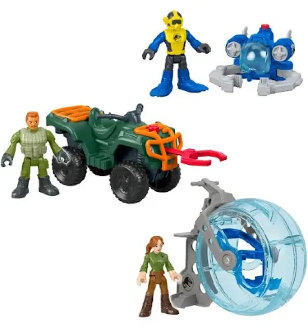 Imaginext Jurassic World Dinozor Figürleri FMX92 - Camp Cretaceous 2'li Figür
