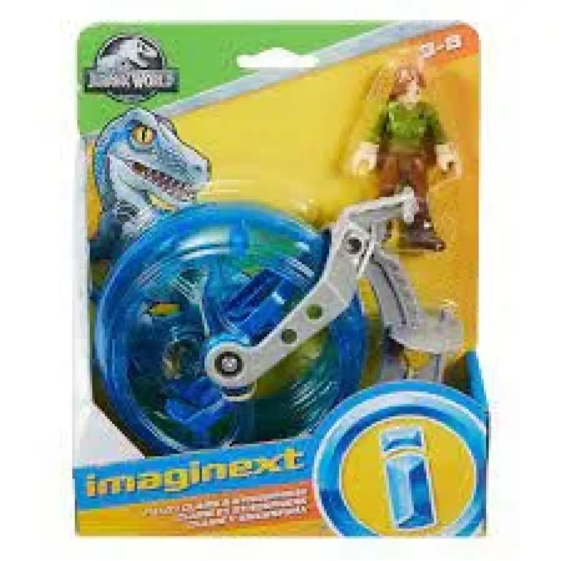 Imaginext Jurassic World Dinozor Figürleri FMX92 - Camp Cretaceous 2'li Figür