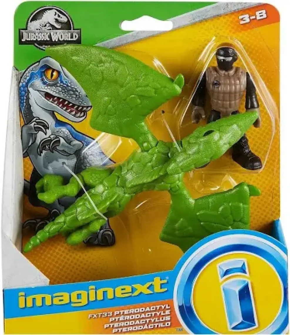 Imaginext Jurassic World Dinozor Figürleri FMX92 - Camp Cretaceous 2'li Figür