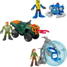 Imaginext Jurassic World Dinozor Figürleri FMX92 - Camp Cretaceous 2'li Figür