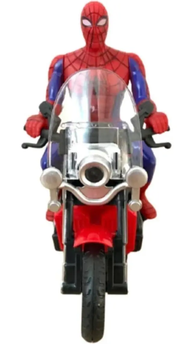 Kardelen Spiderman Pilli Işıklı Motorlu Örümcek Adam