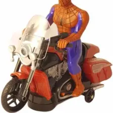 Kardelen Spiderman Pilli Işıklı Motorlu Örümcek Adam