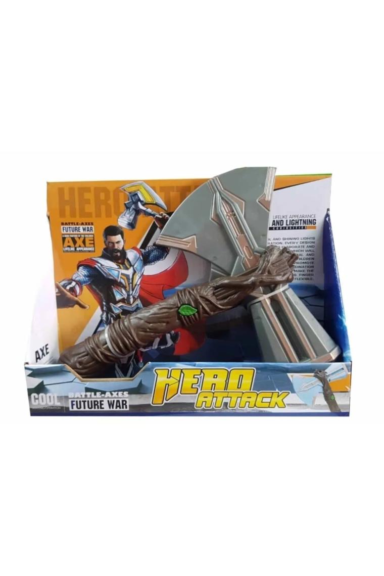 Süper Kahramanlar Avengers Thor Baltası Sesli Işıklı 30 cm Oyuncak Thor Baltası