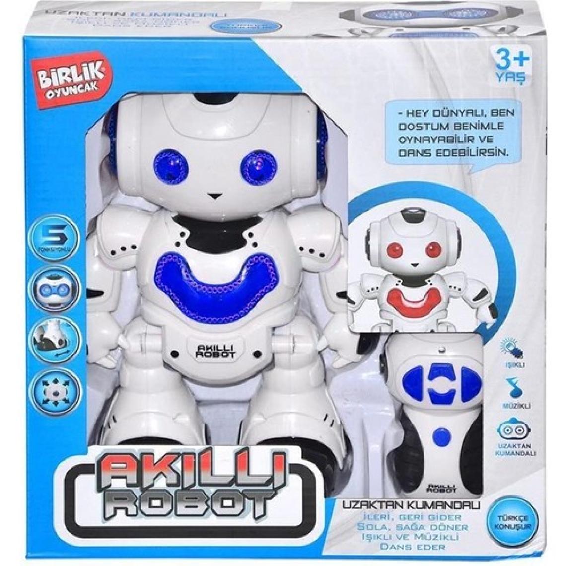 Birlik Oyuncak Uzaktan Kumandalı Işıklı Müzikli Dans Eden Akıllı Robot J605-2