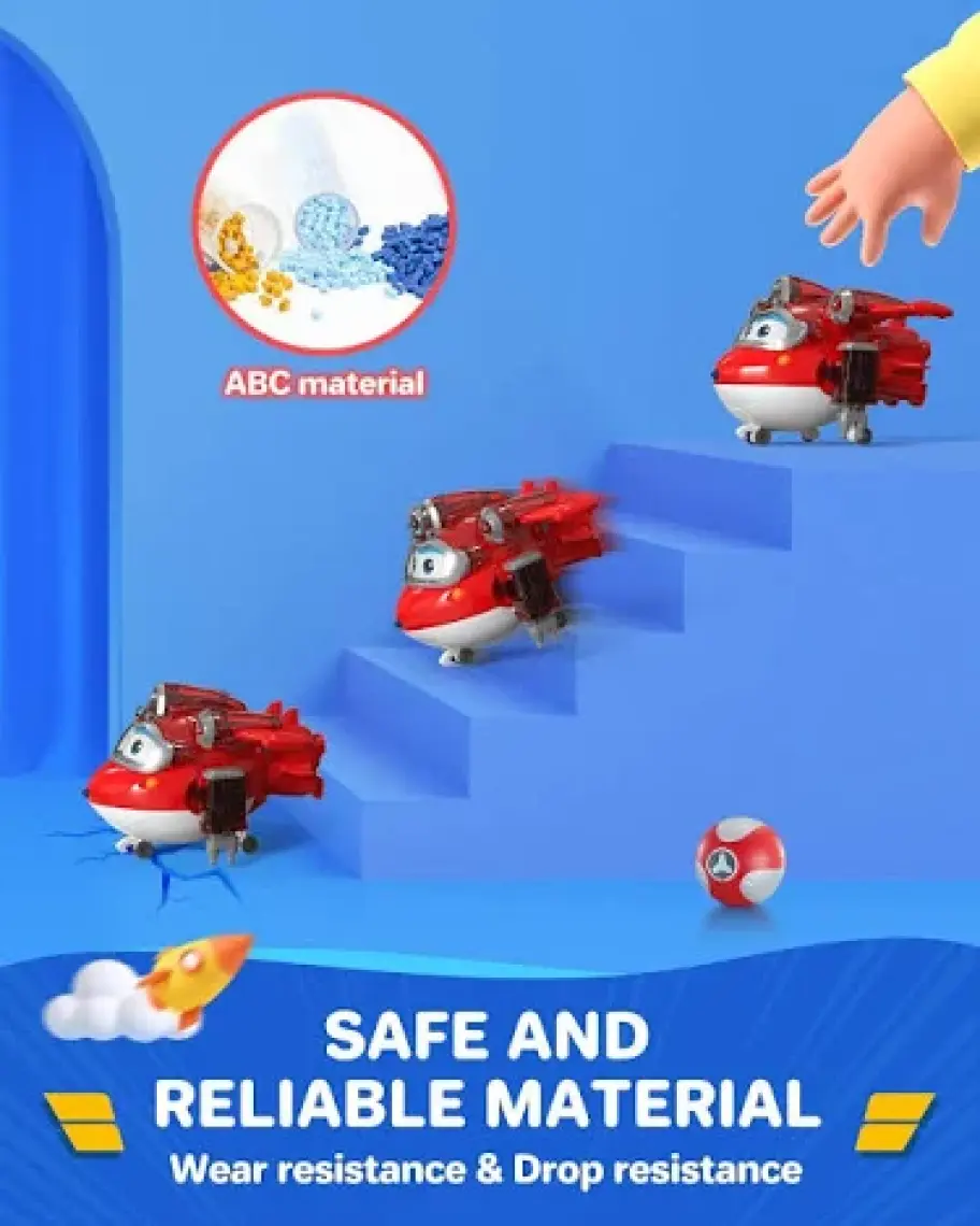 Mega Oyuncak Harika Kanatlar Transforming Jett Super Iron Ball 760963