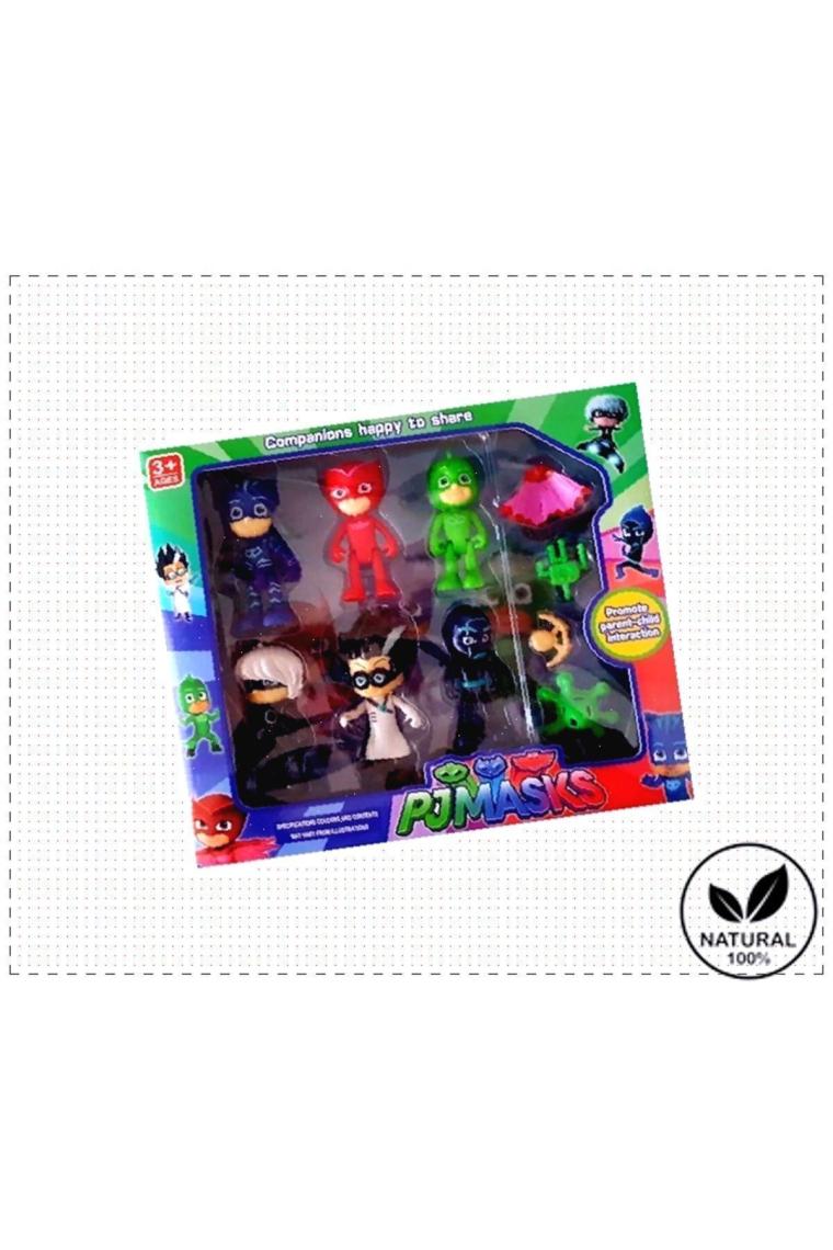 Pj Masks Pj Maskeliler Pj Masks 10'lu Pijamaskeliler Figür Oyuncak Seti