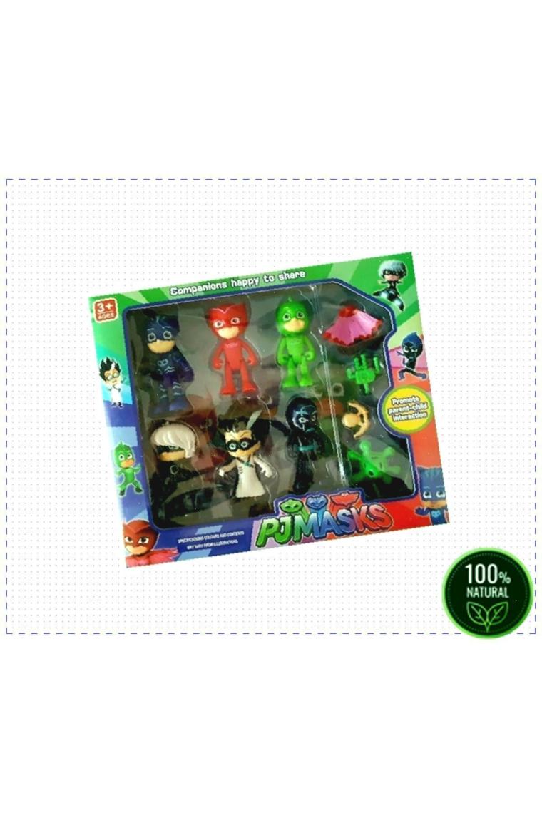 Pj Masks Pj Maskeliler Pj Masks 10'lu Pijamaskeliler Figür Oyuncak Seti