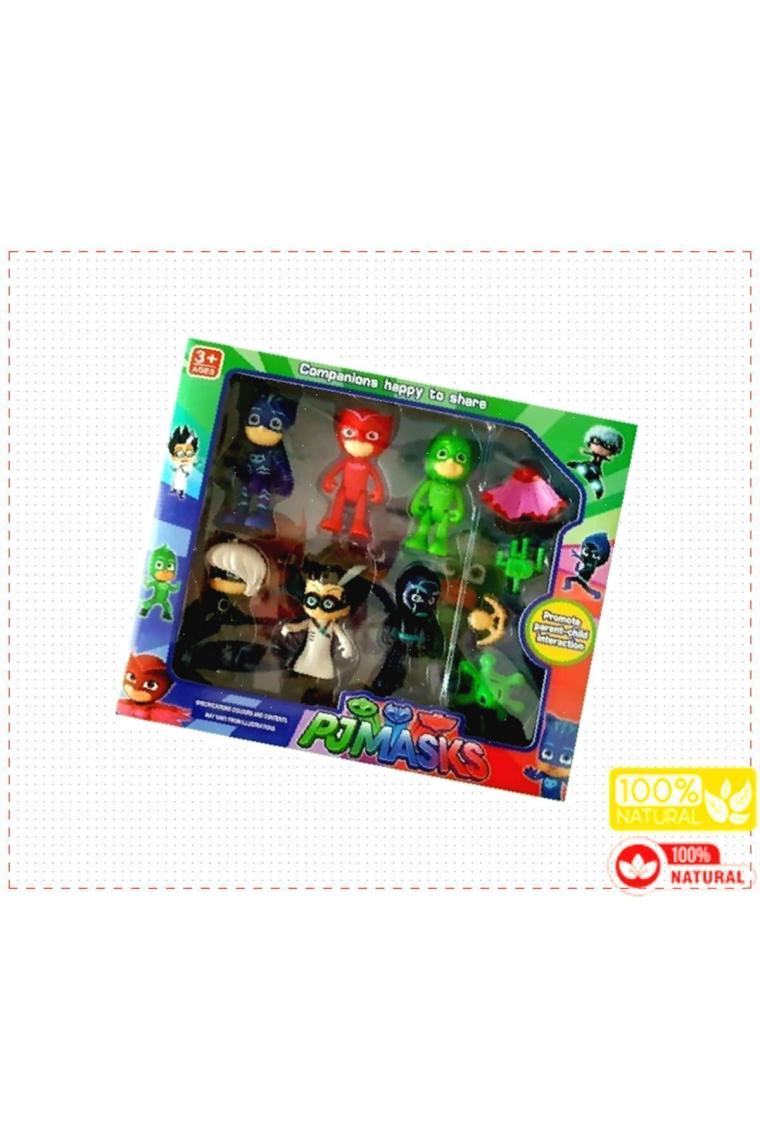 Pj Masks Pj Maskeliler Pj Masks 10'lu Pijamaskeliler Figür Oyuncak Seti