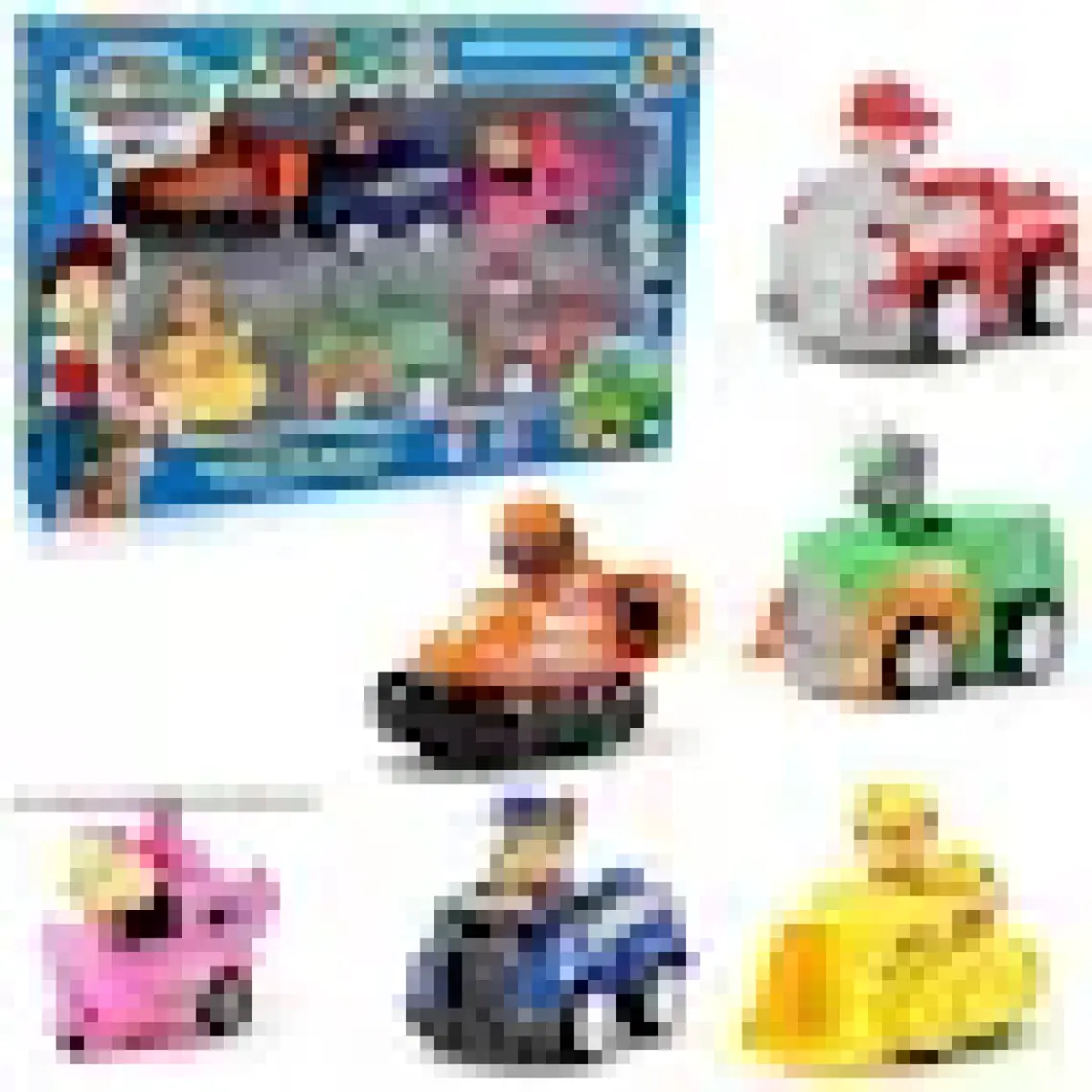 Kardelen Dogs Mini Paw Patrol Köpekler, 6 Figür ve Çek Bırak Araçları