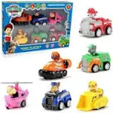 Kardelen Dogs Mini Paw Patrol Köpekler, 6 Figür ve Çek Bırak Araçları