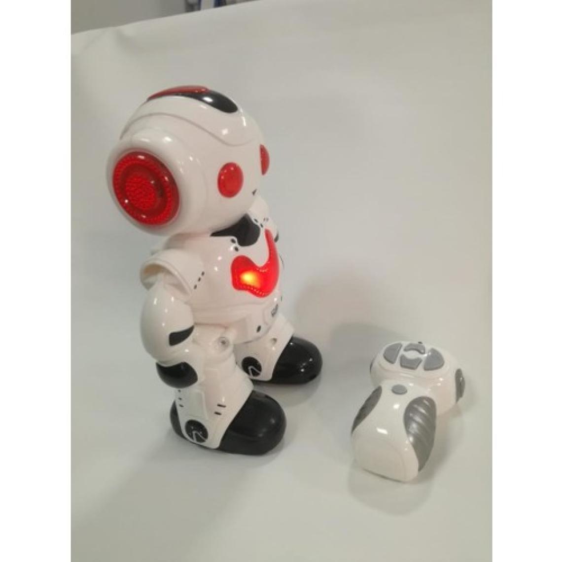 Farbu Oyuncak Uzaktan Kumandalı Işıklı Müzikli Dans Eden Akıllı Robot Kırmızı A7367-J608-2