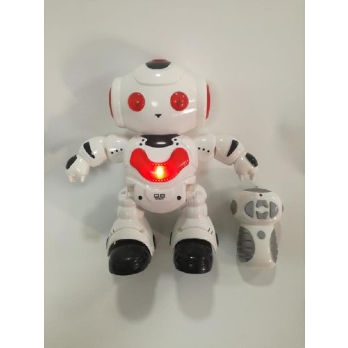Farbu Oyuncak Uzaktan Kumandalı Işıklı Müzikli Dans Eden Akıllı Robot Kırmızı A7367-J608-2