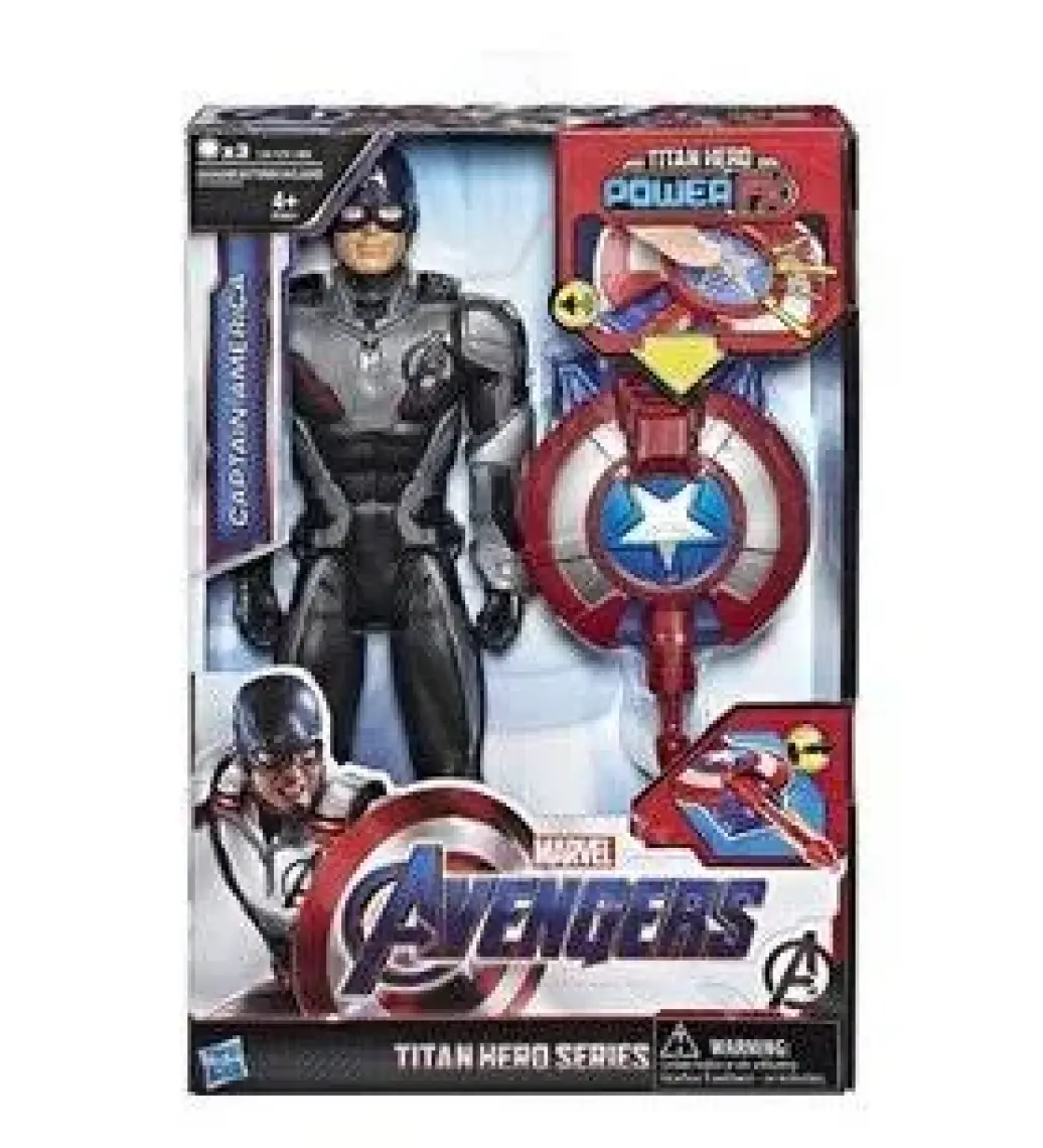 Avengers: Endgame Titan Hero Power FX Captain America Figür