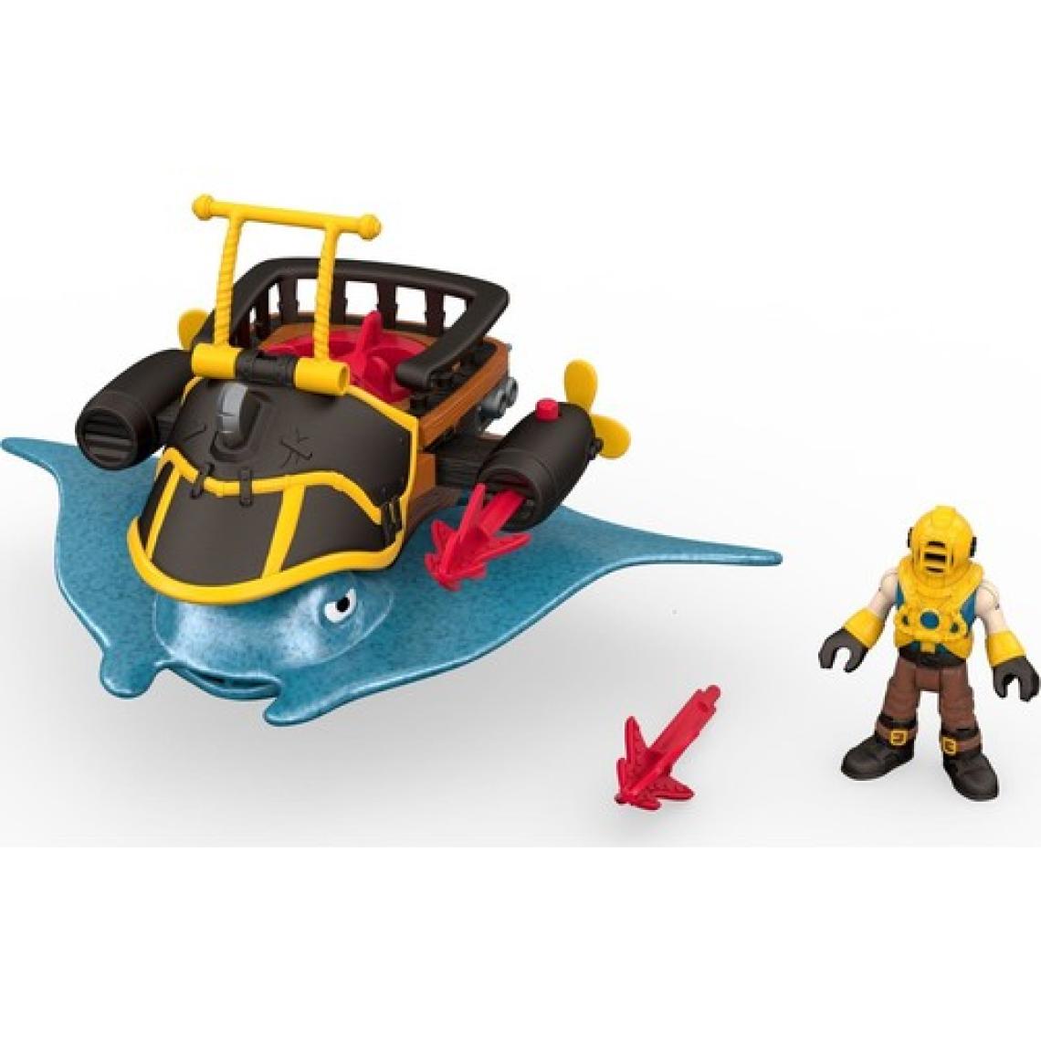Imaginext Korsan Figürü Captain Nemo & Stingray DTH43-DHH64