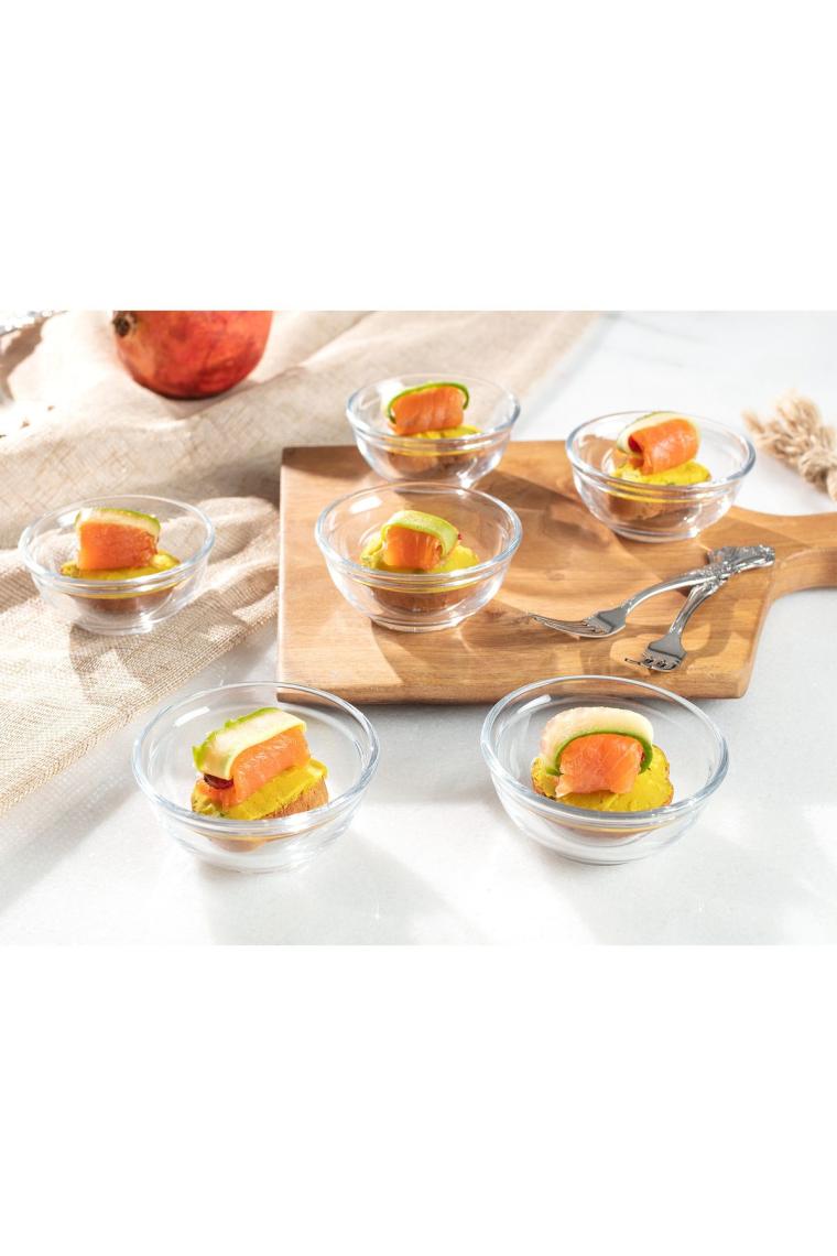 Orvieto 6'lı Mini Sosluk Seti - 73ml