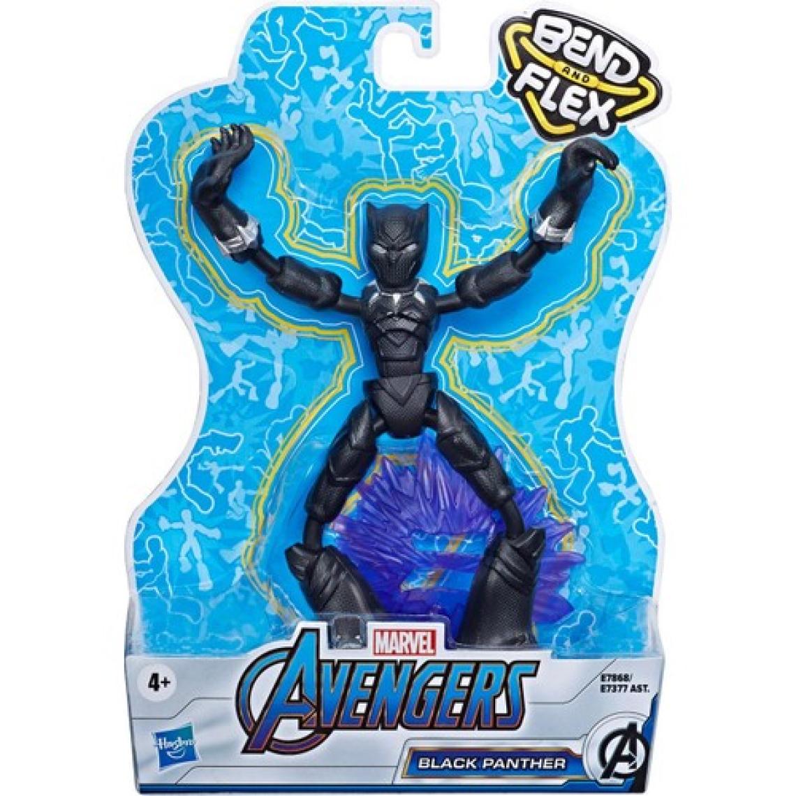 Hasbro Marvel Avengers Avengers Bend & Flex Black Panther Figür