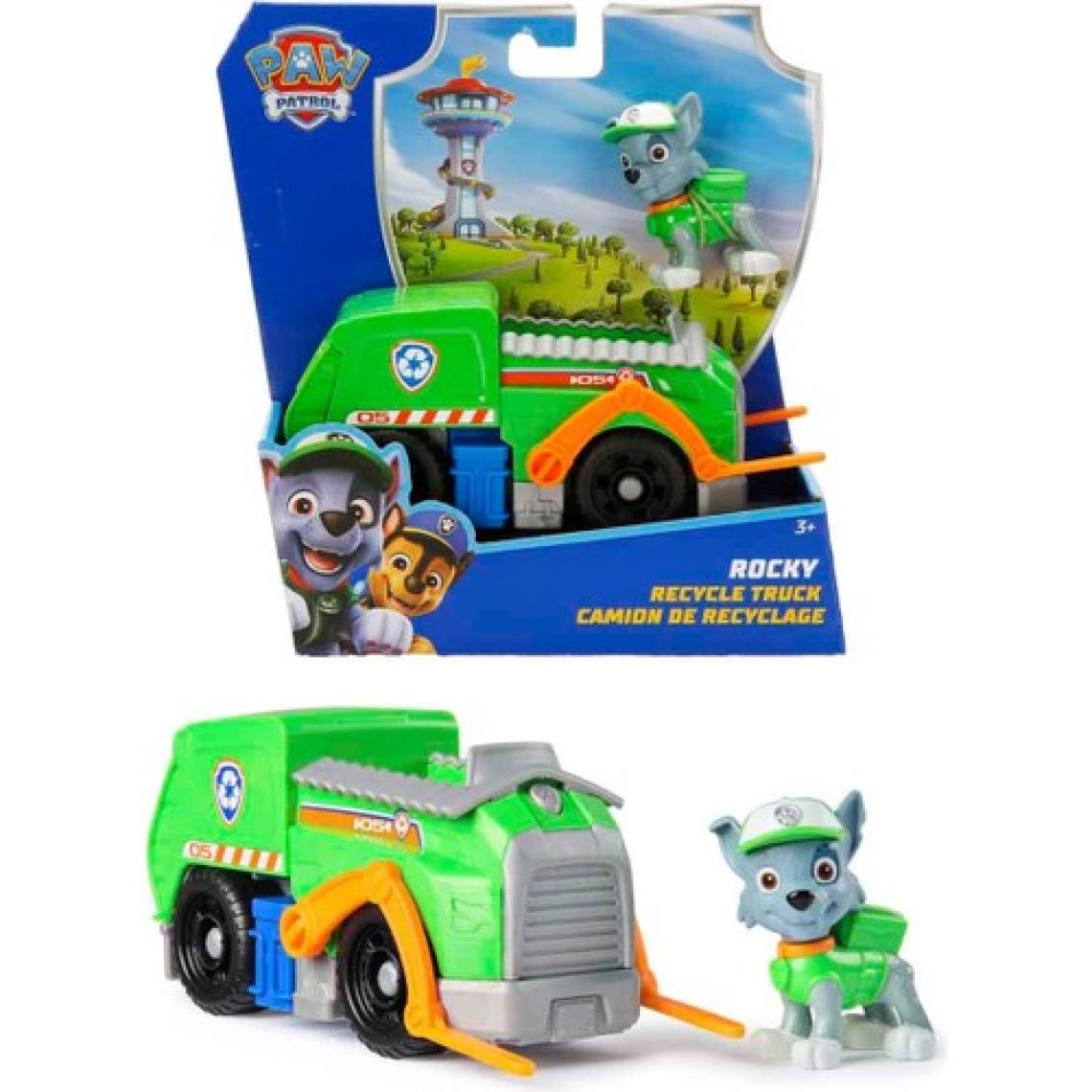 Paw Patrol Figür ve Görev Aracı 6071579 - Rocky