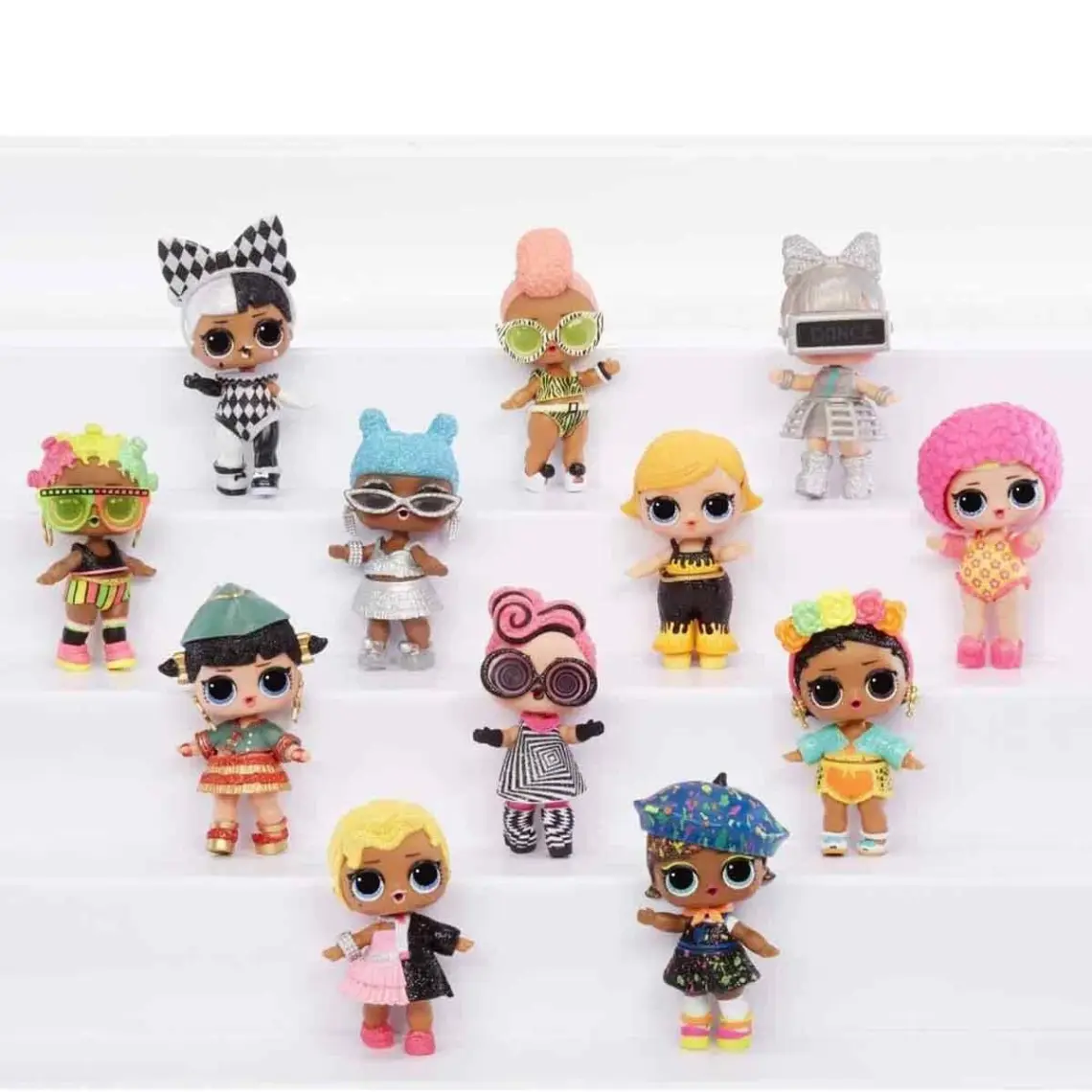 L.O.L. Surprise Simli ve Işıklı L.O.L. Neon Bebekler 8 Sürpriz Lights Glitter LLUB4000
