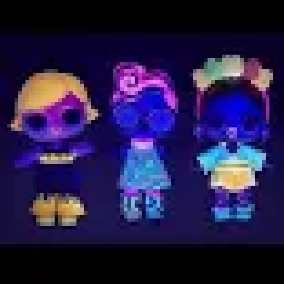 L.O.L. Surprise Simli ve Işıklı L.O.L. Neon Bebekler 8 Sürpriz Lights Glitter LLUB4000