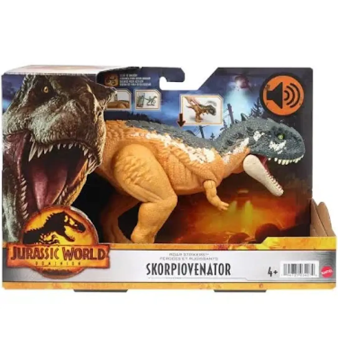 Jurassic World Dominion Kükreyen Vahşi Dinozor HDX17 - Skorpiovenator