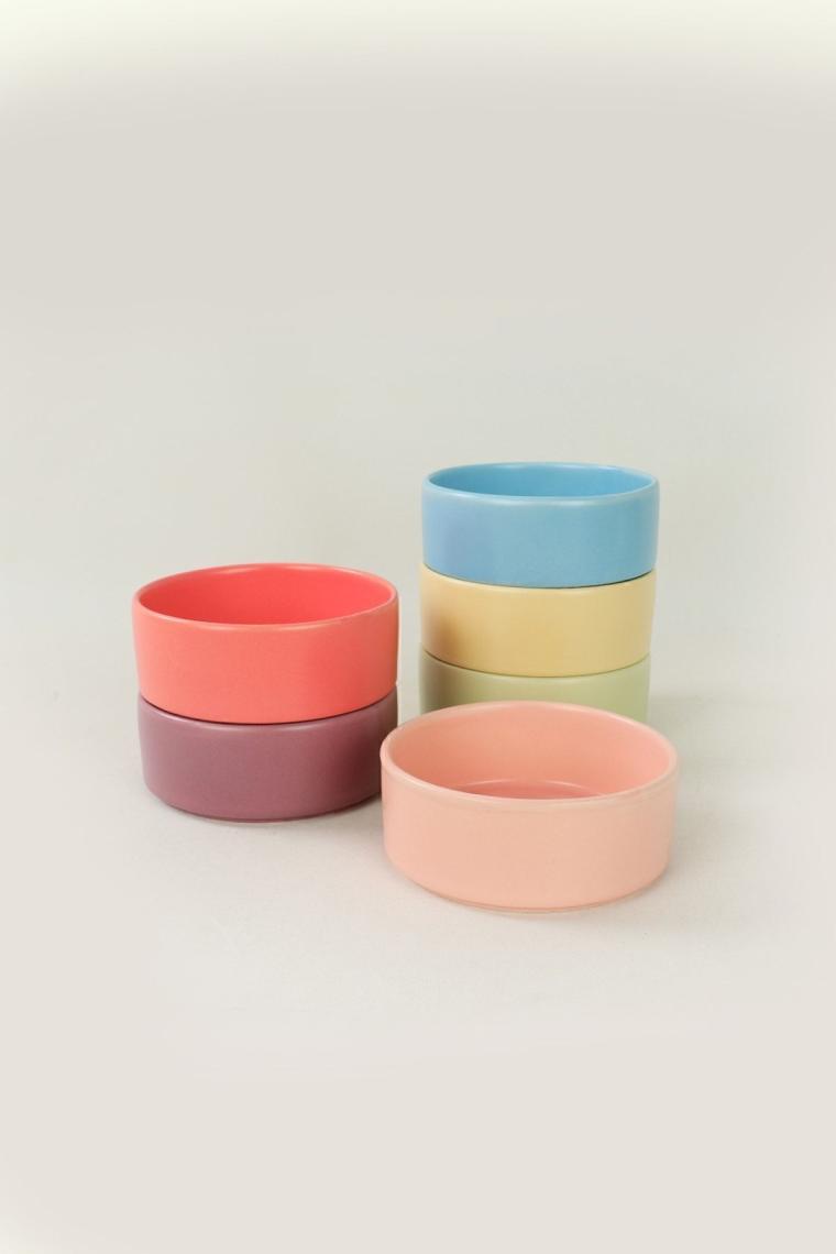 Mix Mat Soft  Stackable Çorba Kasesi 14 Cm 6 Adet