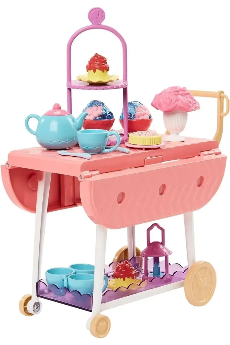 My First Barbie - İlk Barbie Bebeğim Çay Partisi Oyun Seti, 3 yaş ve üzeri, HMM65